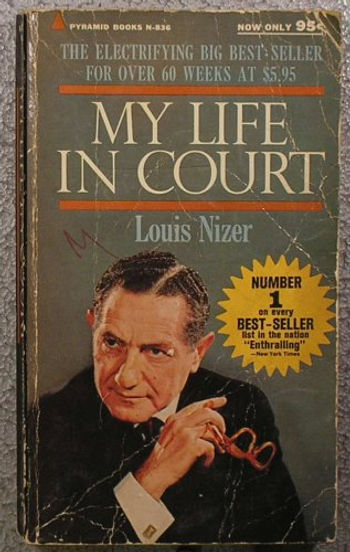 My Life in Court by Louis Nizer Cover Photo