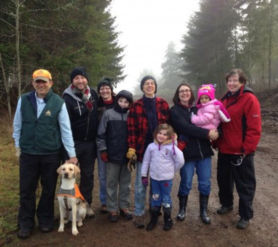 Most of our tree farm family.